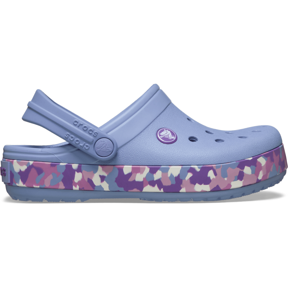 Kids' Crocband Glow Confetti Band Clog